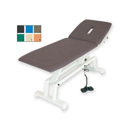 ELECTRIC HEIGHT ADJUSTABLE TREATMENT TABLE – With breathing hole
