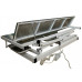 V-SHAPED VETERINARY SURGICAL TABLE 1300x600x(240)1130h