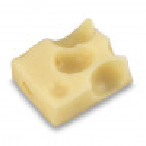 Nasco Swiss Cheese Food Replica - Cube 30g