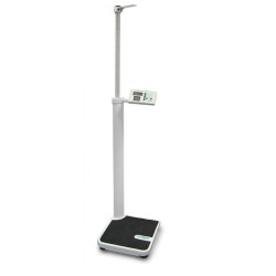 Medical Column Scale with manual Height Measuring rod