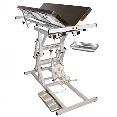 VETERINARY SURGICAL TABLE WITH 2 ELECTRIC DRIVERS